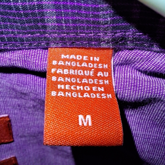 An Izod mens long sleeve button-down 100% cotton in a size medium. EUC. - Picture 4 of 7